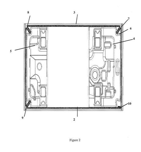 A REINFORCED CORNER CARTON — 图样 2 / mark 2 · Laos patent