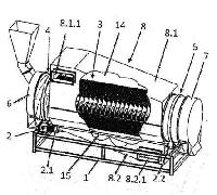 A ROTARY DRYER WITH MULTI-DRYING CHAMBERS — 图样 3 / mark 3 · Laos patent