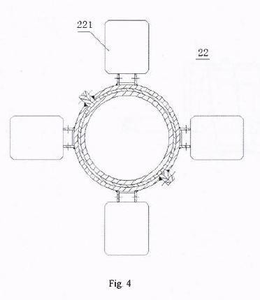 BALE BREAKING AND DUST REMOVING DEVICE — 图样 4 / mark 4 · Laos patent