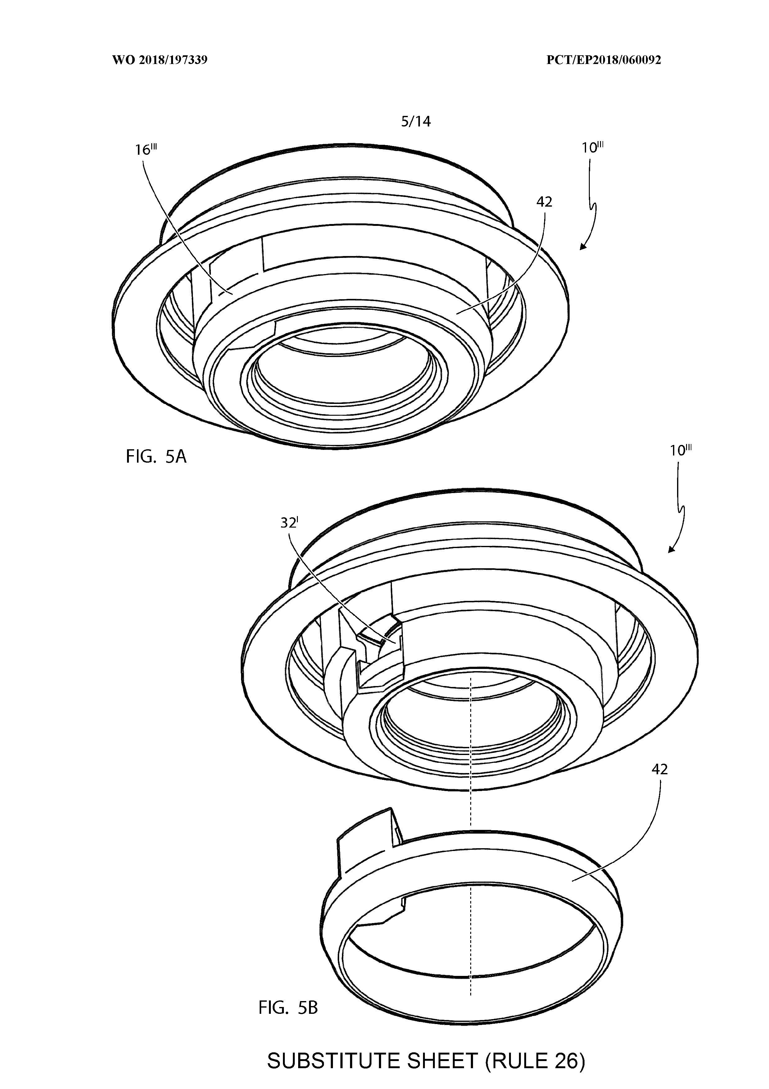 A beverage container having a pressure-relief device and a method of manufacturing a beverage container having a pressure-relief device — 图样 5 / mark 5 · Laos Patent