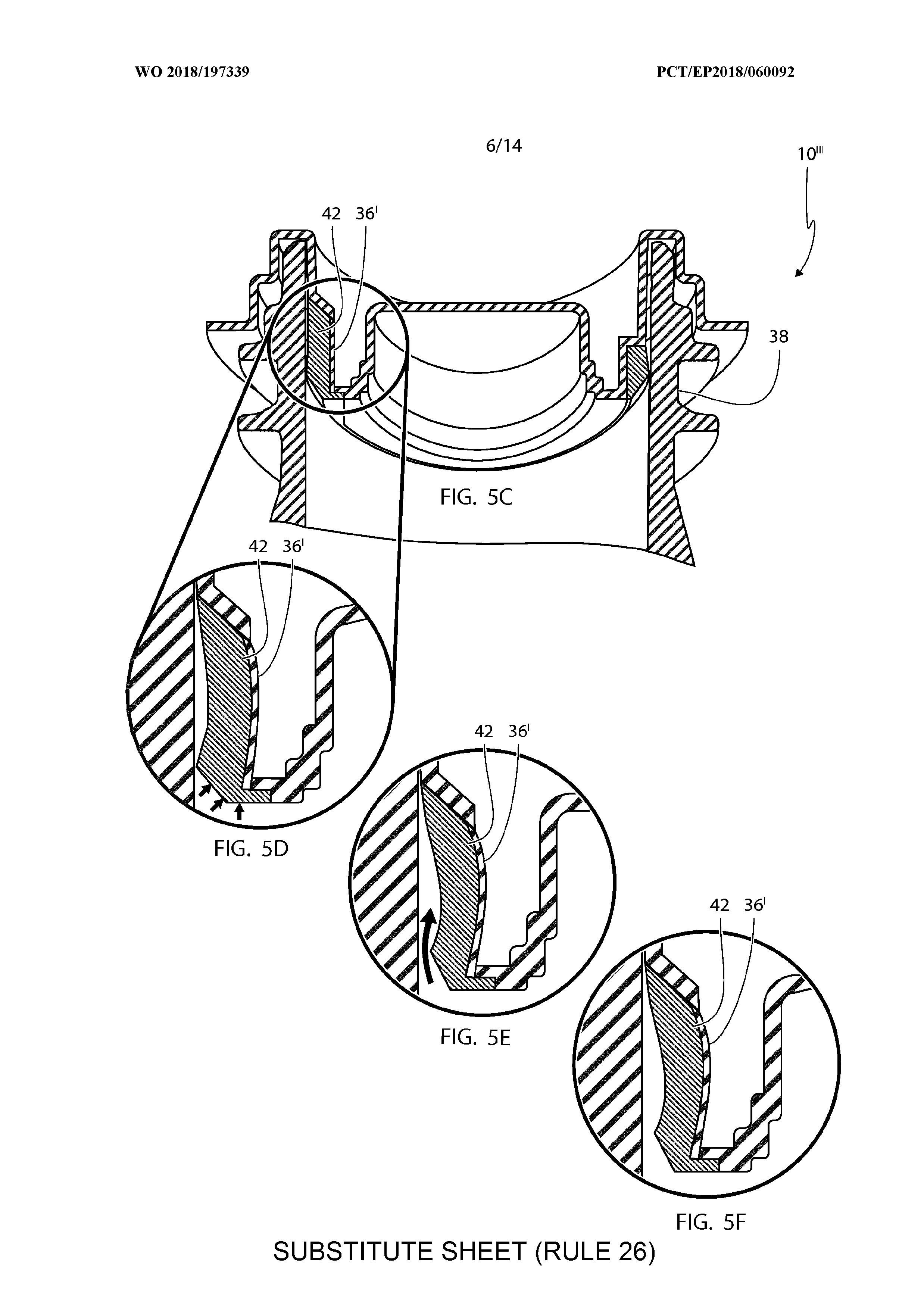 A beverage container having a pressure-relief device and a method of manufacturing a beverage container having a pressure-relief device — 图样 6 / mark 6 · Laos Patent