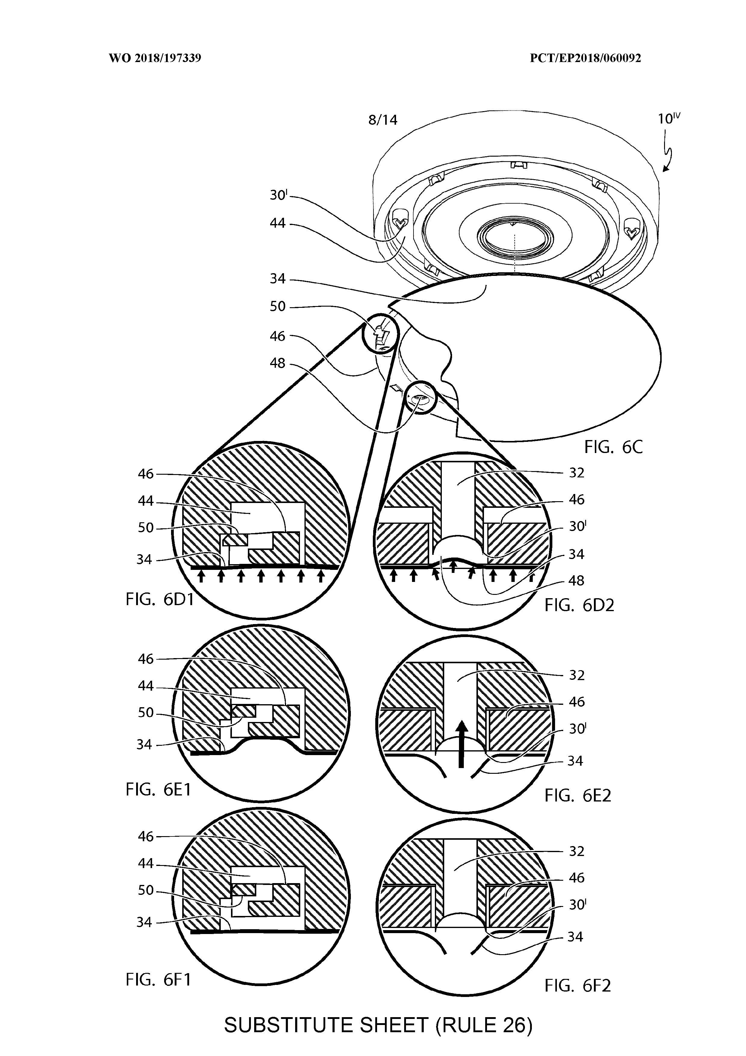 A beverage container having a pressure-relief device and a method of manufacturing a beverage container having a pressure-relief device — 图样 8 / mark 8 · Laos Patent