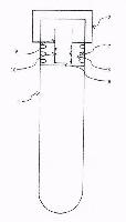 ROUND-BOTTOM TUBE WITH A TRIPLE-LOCK STOPPER — 图样 3 / mark 3 · Laos patent