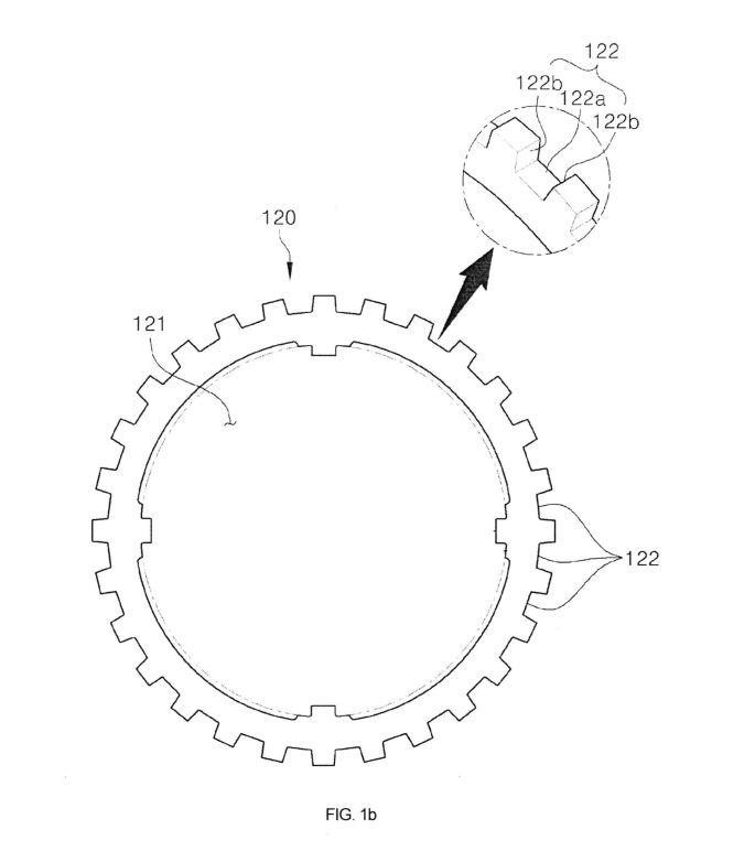 CUTTING TOOL OF CUTTING-TYPE RICE-POLISHING MACHINE HAVING CERAMIC CUTTING TEETH FITTED THEREON — 图样 2 / mark 2 · Laos Patent